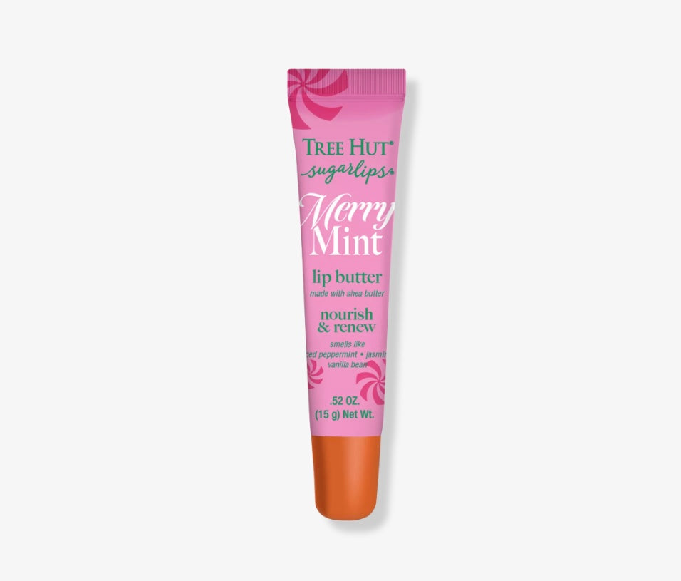 Merry Mint Tree Hut Lip Butter