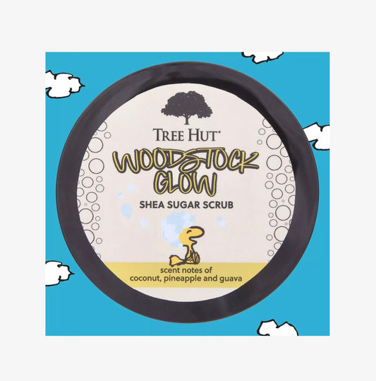 Woodstock Glow Pineapple Shea Sugar Tree Hut Scrub