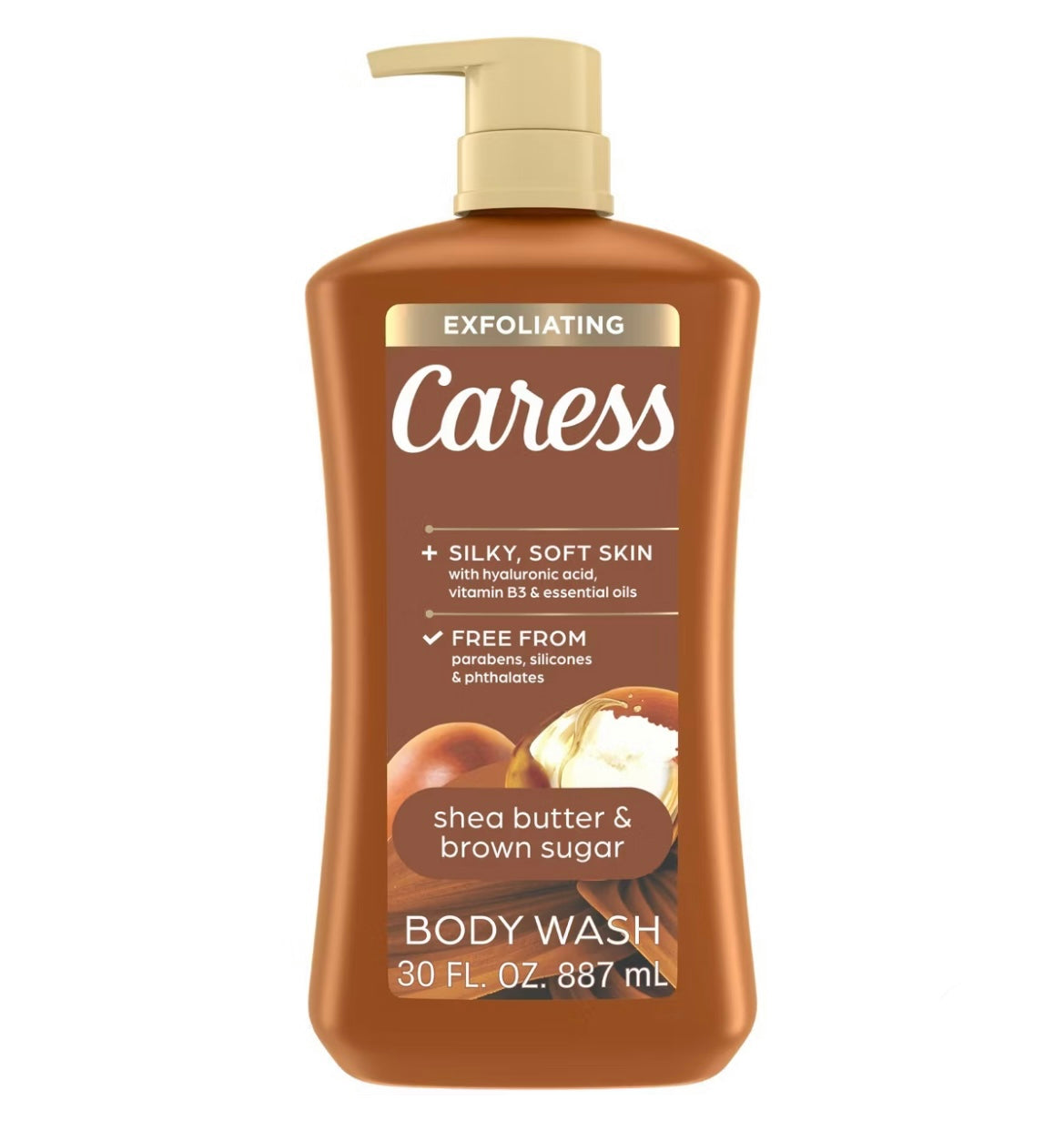 Caress Shea Butter Brown Sugar 30fl oz