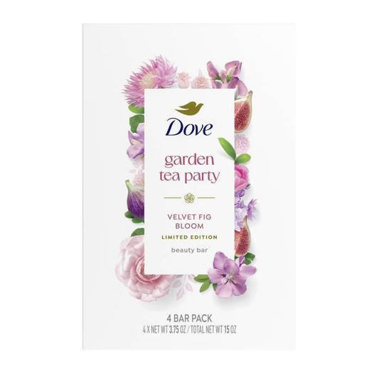 Dove Garden Party Velvet Fig Berry Bar 4 Pack
