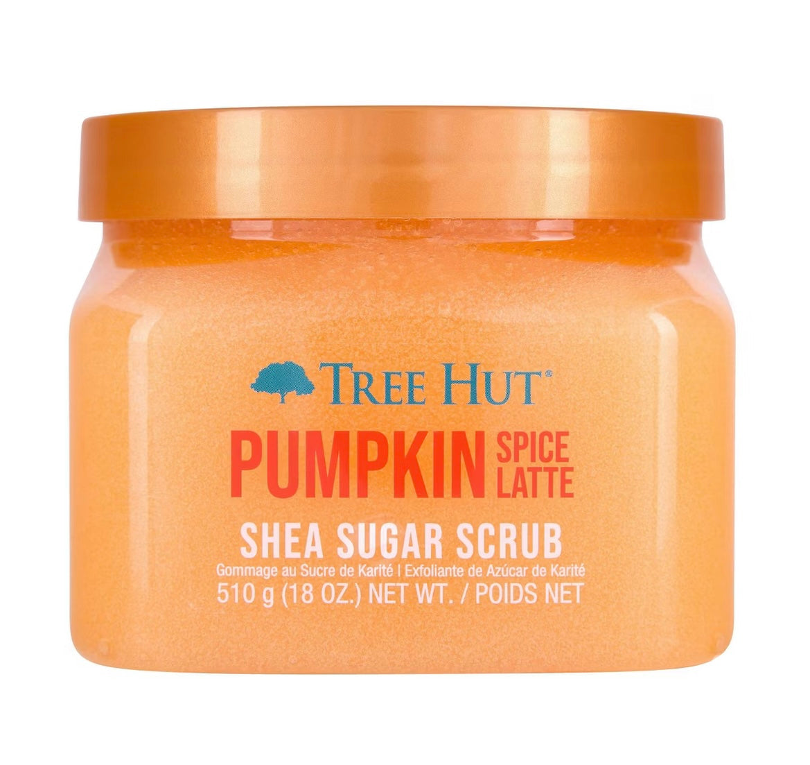 Tree Hut Pumpkin Spice Latte Shea Sugar Body Scrub 18oz