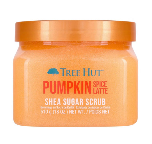 Tree Hut Pumpkin Spice Latte Shea Sugar Body Scrub 18oz