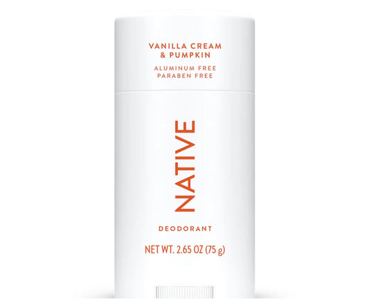 Vanilla Cream & Pumpkin Deodorant by Native