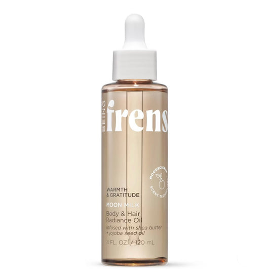 Being Frenshe Shea Butter with Jojoba and Radiance Oil for Dry Skin & Hair - Moon Milk- 4 fl oz
