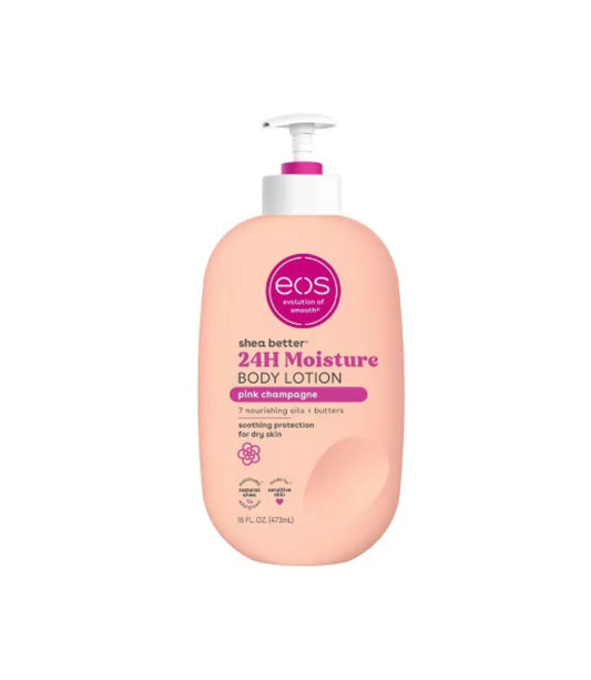 eos Shea Better Moisture Body Lotion - Pink Champagne - 16 fl oz