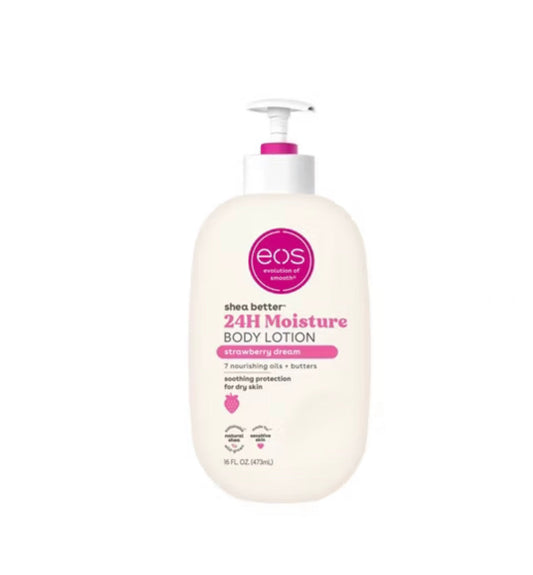 eos Shea Better Moisture Body Lotion - Strawberry Dream - 16 fl oz