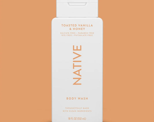 Toasted Vanilla & Honey Body Wash by Native