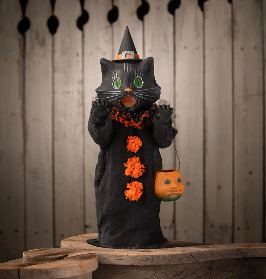 Medium Scaredy Cat Ghoul by Bethany Lowe In Stock Now