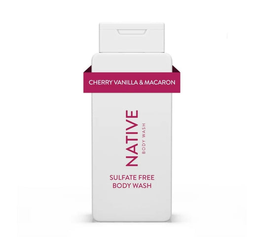 Cherry Vanilla & Macaron Body Wash by Native