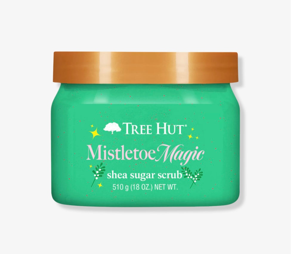 Mistletoe Magic Shea Sugar Tree Hut Scrub
