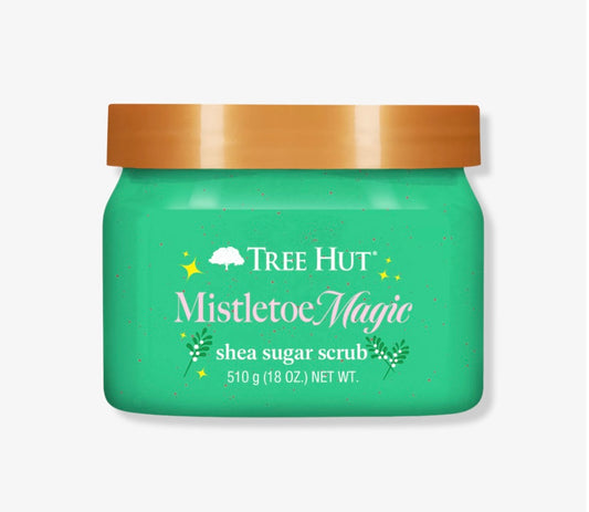 Mistletoe Magic Shea Sugar Tree Hut Scrub