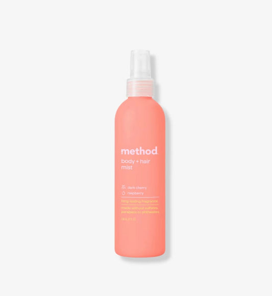 Method Hair & Body Mist Cherry Raspberry
