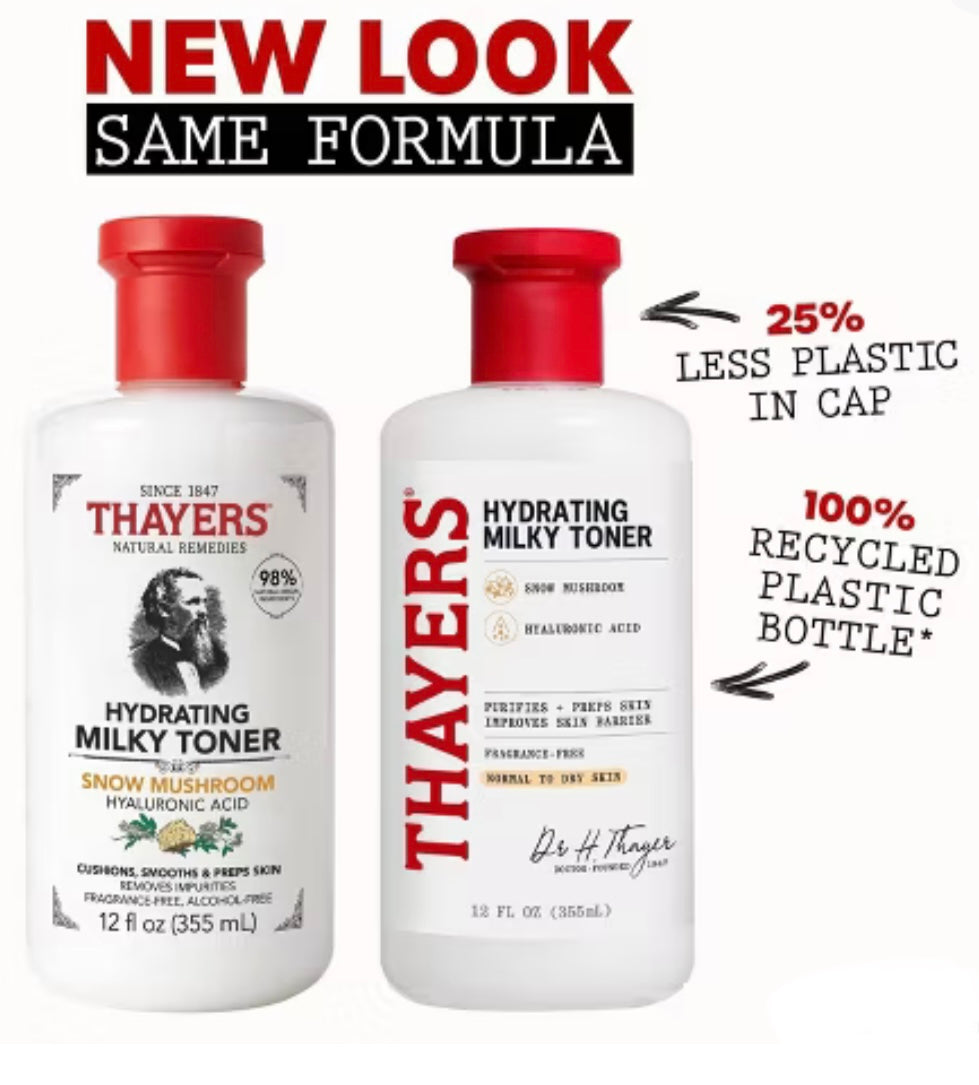 Thayers Milky Toner with Snow Mushroom