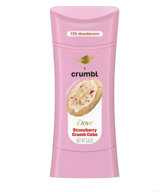 Dove Crumbl Strawberry Crumb Cake Deodorant