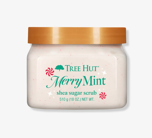 Merry Mint Shea Sugar Tree Hut Scrub