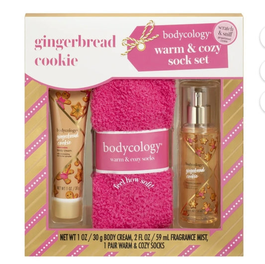 Bodycology Gingerbread Cookie Christmas Gift Set