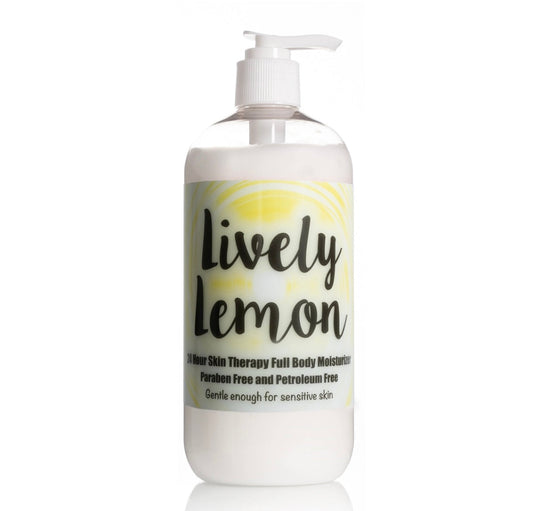 Lively Lemon Body Lotion by The Lotion Company 16oz