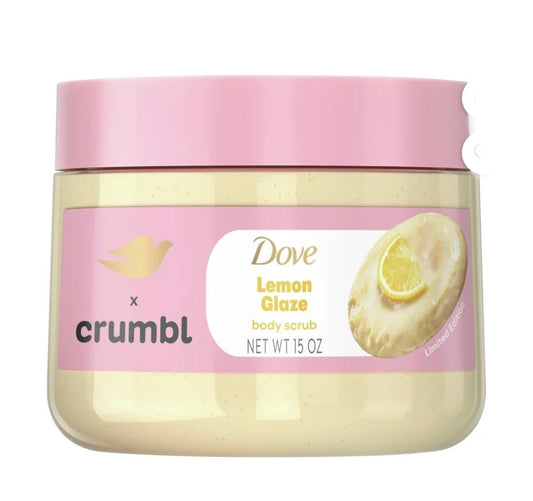 Dove Crumbl Lemon Glaze Scrub, 15oz