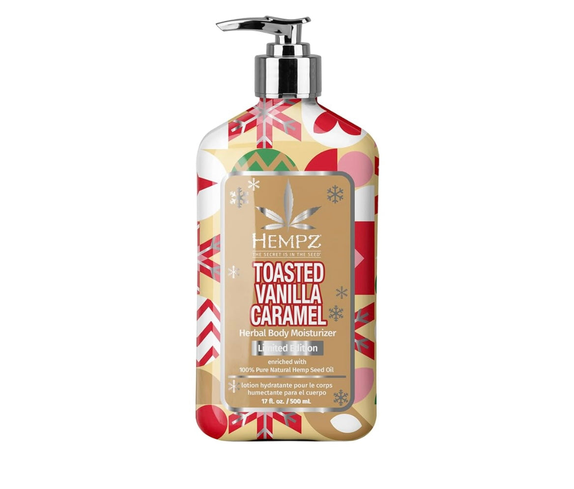 Hempz Toasted Vanilla Caramel Body Lotion 17oz