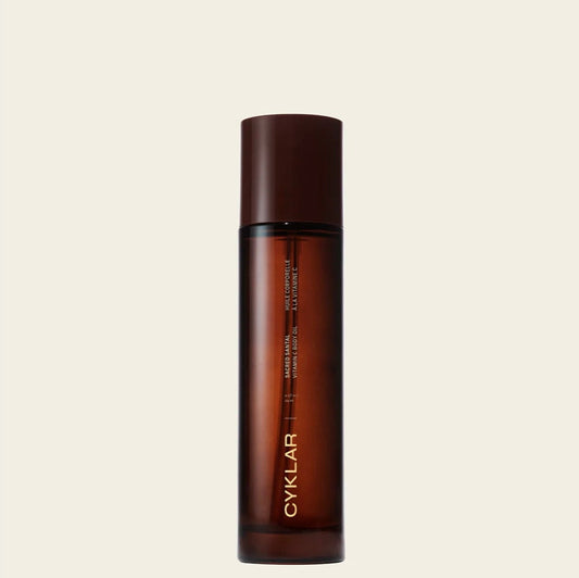 Sacred Santal Vitamin C Body Oil Cyklar