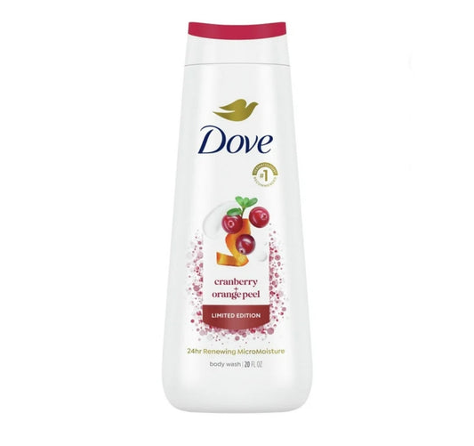Cranberry and Orange Peel Dove Body Wash
