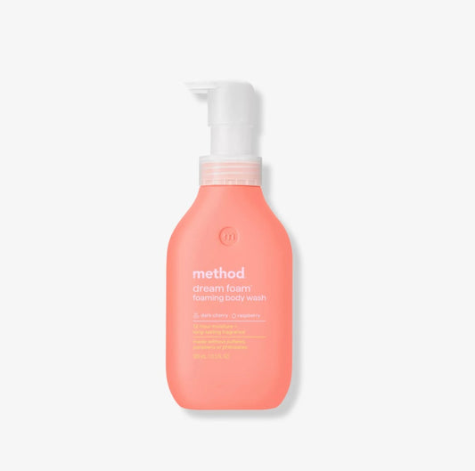 Method Dream Foam Foaming Body Wash Dark Cherry & Raspberry