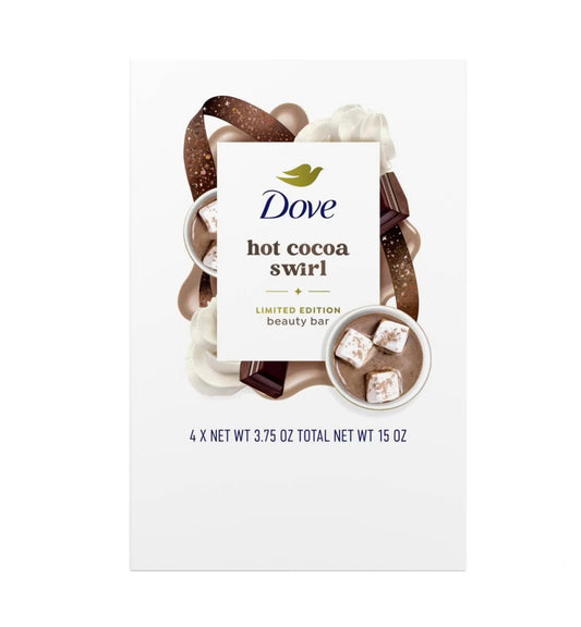 Hot Cocoa Swirl Dove Beauty Bar