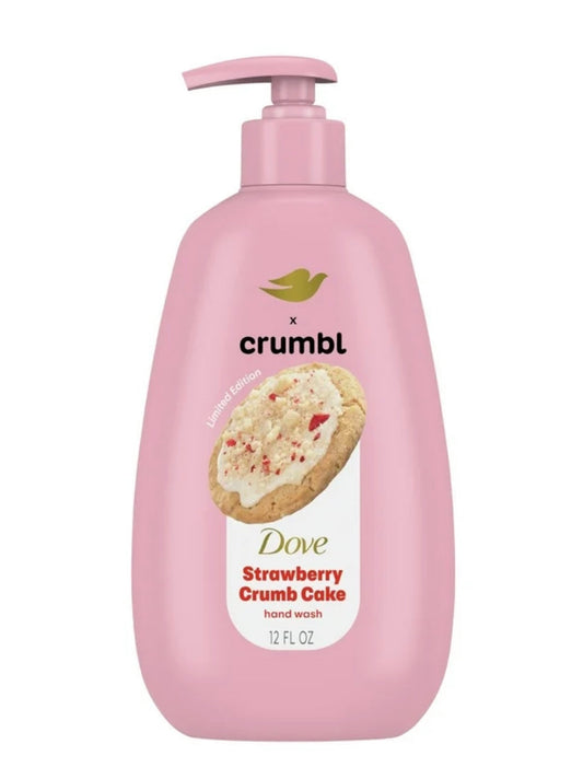 Dove Crumbl Strawberry Crumb Cake Hand Soap