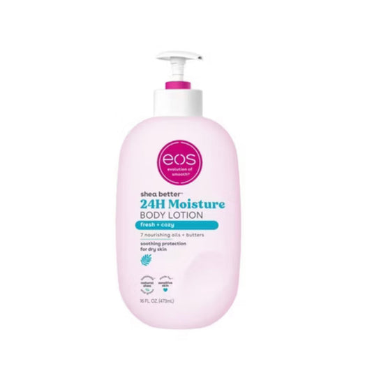 eos Shea Better Moisture Body Lotion - Fresh and Cozy - 16 fl oz