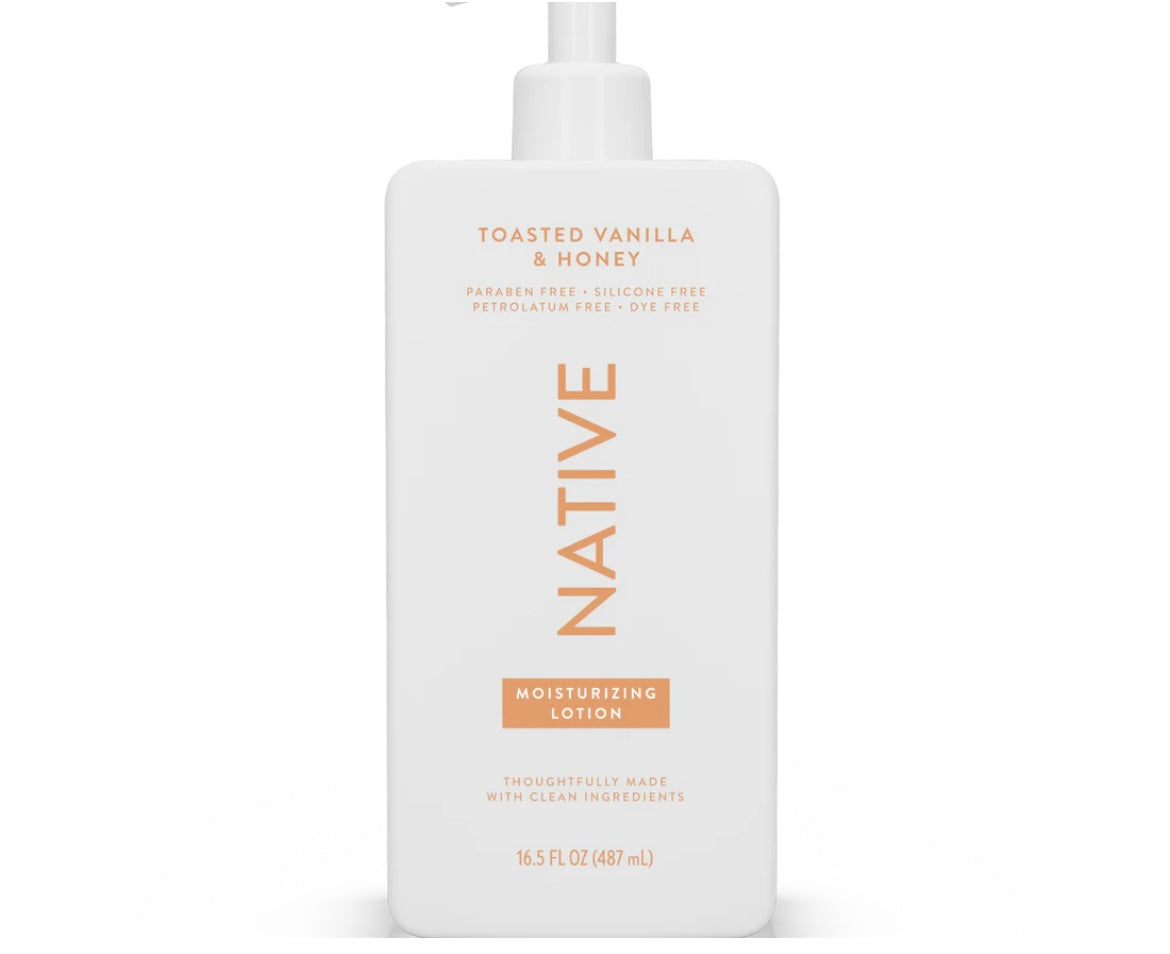 Toasted Vanilla & Honey Body Lotion by Native