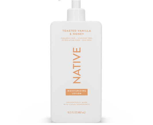 Toasted Vanilla & Honey Body Lotion by Native