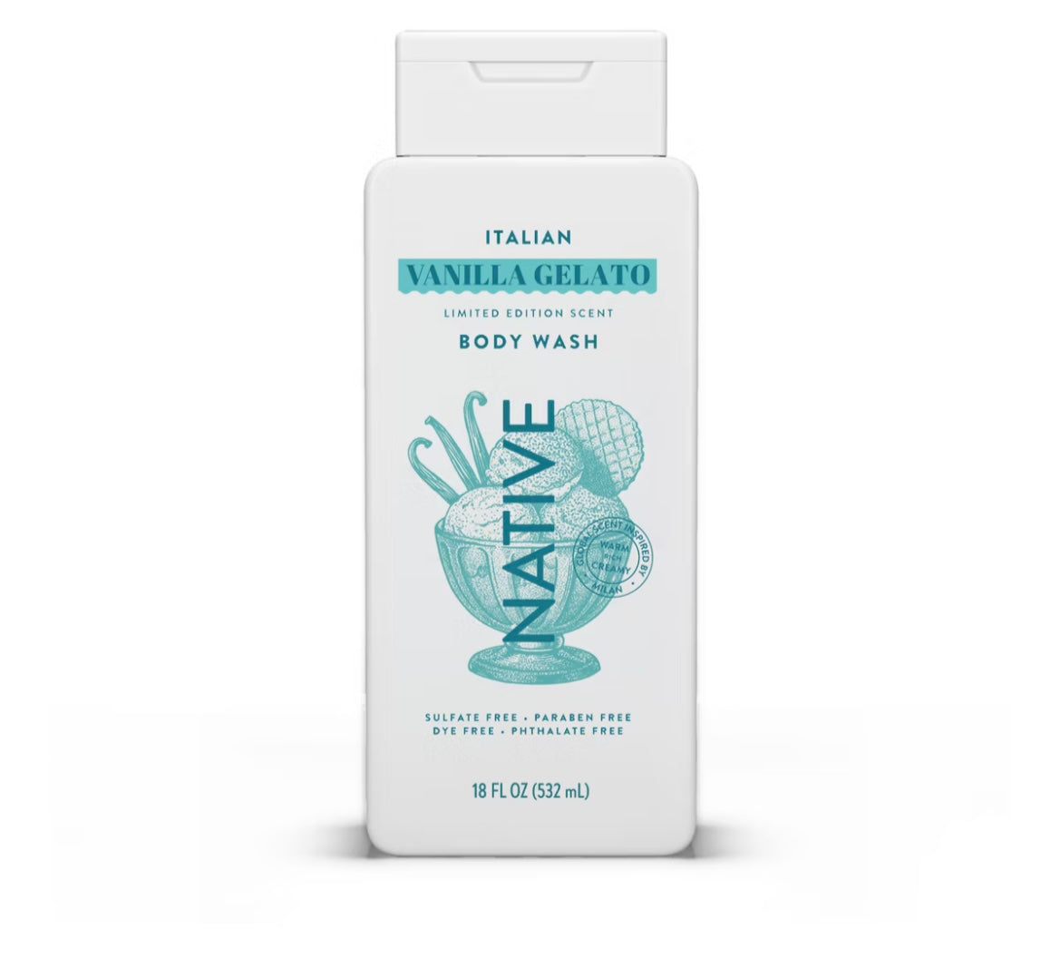 Vanilla Gelato Bodywash by Native