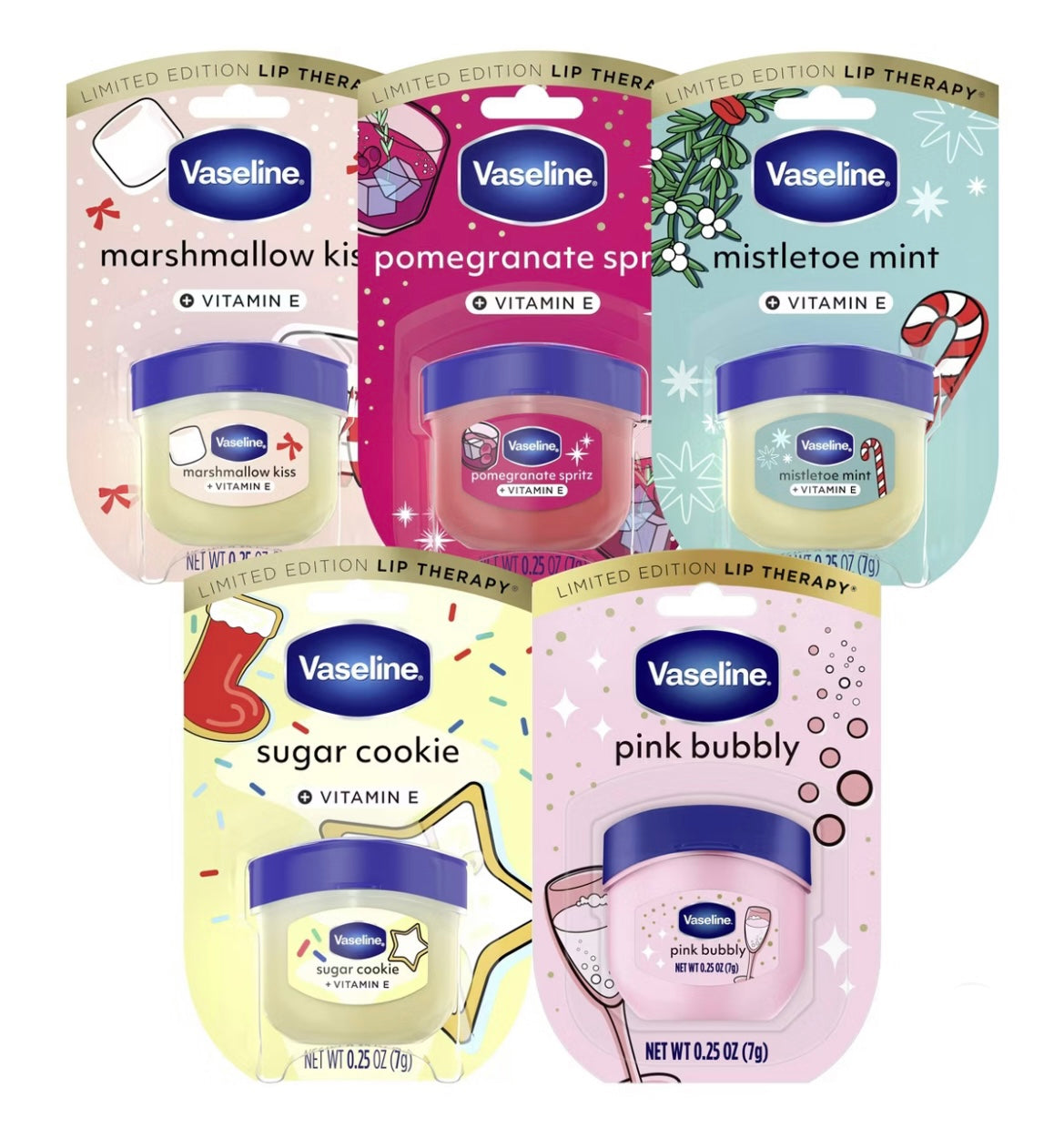 Vaseline Holiday Collection 5 Pack