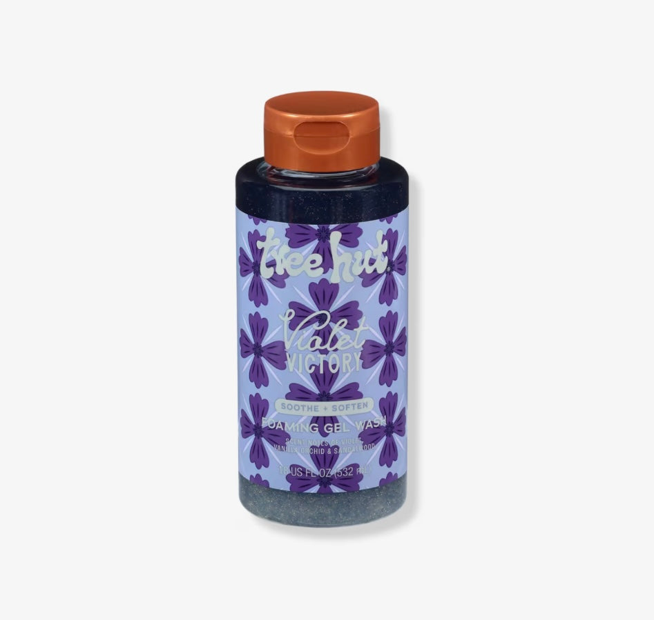 Tree Hut Violet Victory Body Wash 18oz